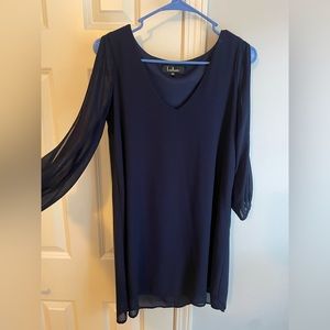 Lulu’s Navy blue, long sleeve, mini dress